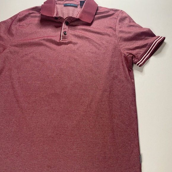 Perry Ellis Mens Short Sleeve Polo Shirt Size Medium - Picture 6 of 10